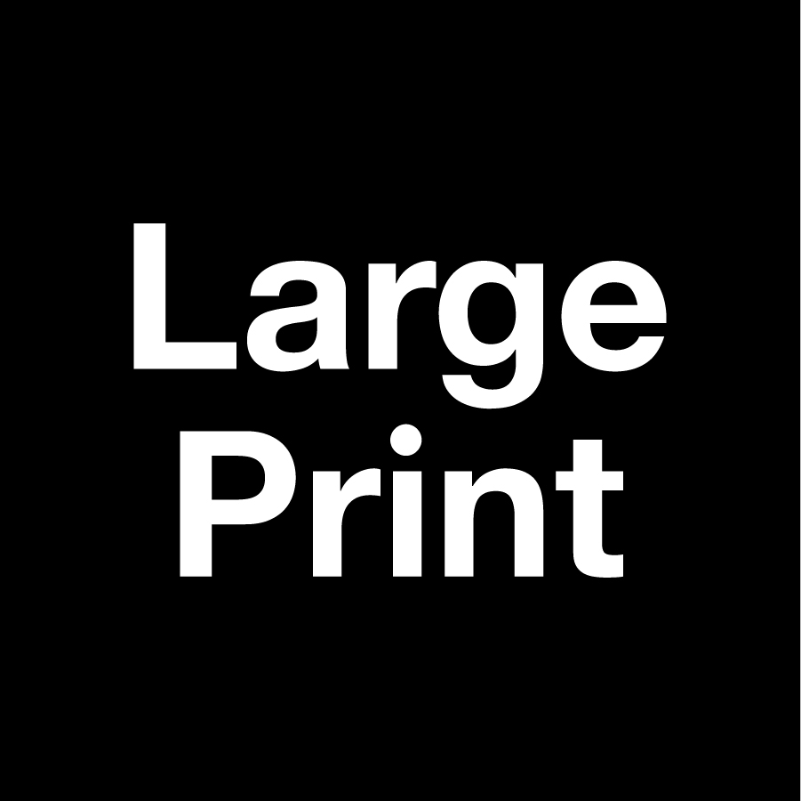 Large Print Icon