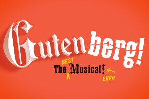Gutenberg! the Musical! logo
